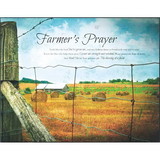 Dicksons PLK1411-1800 Farmer'S Prayer Wall Plaque