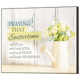 Dicksons PLK1411-933 Wall Plaque Praying At Eastertime