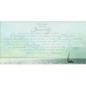 Dicksons PLK147-311 God Grant Me The Serenity Wall Plaque