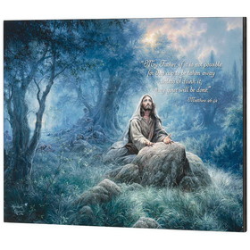 Dicksons PLK2016-900 Wall Plaque Jesus Gethsemane Matt. 26:42