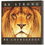 Dicksons PLK66-869 Be Strong Be Courageous Wall Plaque