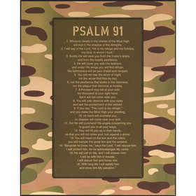 Dicksons PLK810-188 Psalm 91 Wall Plaque