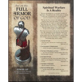 Dicksons PLK810-630 Plq Wall Full Armor Of God Eph. 6:14 Mdf