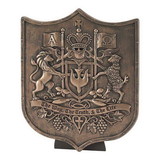 Dicksons PLQR-2008 Coats Of Arms Small Tabletop Plaque