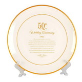 Dicksons PLT-100 50Th Wedding Anniversary Plate