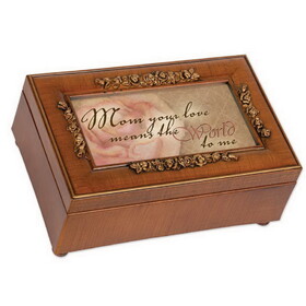 Dicksons PR108 Mom Your Love Petite Rose Musical Box