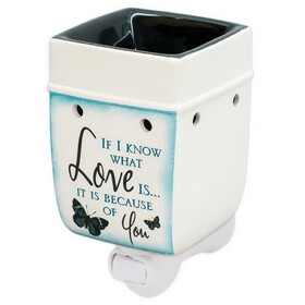 Dicksons PW12LY If I Know What Love Is Plug-In Warmer