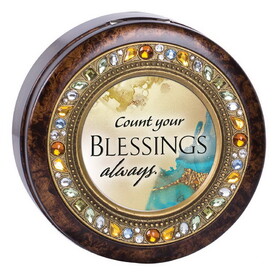 Dicksons RJ67SA Count Your Blessings Round Musical Box