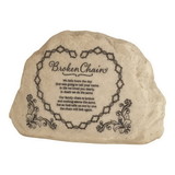 Dicksons ROCKR-4 Broken Chain Berevement Garden Stone