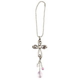 Dicksons SC-234 Mother Blessed Is She Cross Auto Dangle