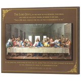Dicksons SPLK1411-825 Stacked Wall Plaque The Last Supper
