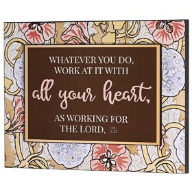 Dicksons SPLK1612-430 Stacked Wall Whatever You Do Col. 3:23