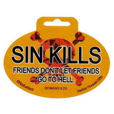 Dicksons SS-6035 Sticker Sm.Holographic Sin Kil