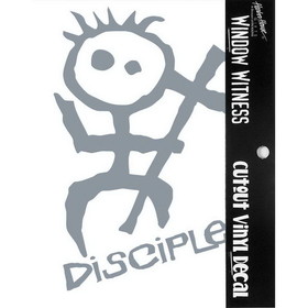 Dicksons SS-7026 Sticker Window-Vinyl-Disciple