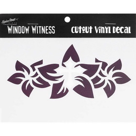 Dicksons SS-7029 Sticker Window-Vinyl-Floral Cr