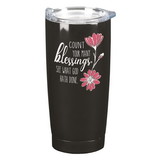 Dicksons SSTUMB-55 Tmblr Count Your Blessings Ss Black 20Oz