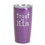 Dicksons SSTUMPU-18 Tumbler Trust In Him Purple 20 Oz