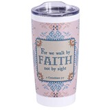 Dicksons SSTUMW-198 Tumbler We Walk By Faith Not By 20 Oz