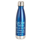 Dicksons SSWBBL-17 Water Bottle Let The Fields Blue 17 Oz