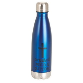 Dicksons SSWBBL-18 Water Bottle Created With A Blue 17 Oz