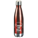 Dicksons SSWBR-12 Water Bottle Count On Him Red 17 Oz