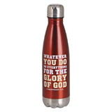 Dicksons SSWBR-22 Water Bottle Whatever You Do Red 17 Oz