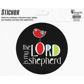 Dicksons STK-4008 Auto Decal-The Lord Is My Shep