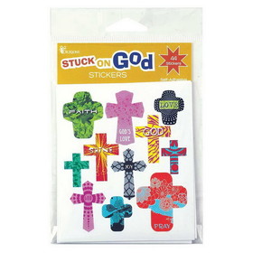 Dicksons STKR-103 Sticker Crs Faith Joy Sticker 44 Pc