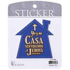 Dicksons STKR-4063 Sticker Yo Mi Casa Serviremos Al