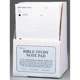 Dicksons STN-1 Memo Pad For Bible Study Case