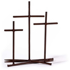 Dicksons TCM-100 Tabletop Cross Metal Golgotha Nail