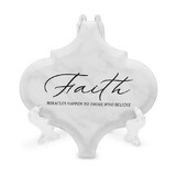 Dicksons TLC32 Tbltop Tile Faith - Miracles White