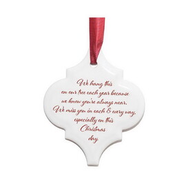 Dicksons TLPA20 Ornament-We Hang This On Our Tree