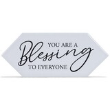 Dicksons TLPT02W Tabletop Tile You Are A Blessing White