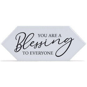 Dicksons TLPT02W Tabletop Tile You Are A Blessing White