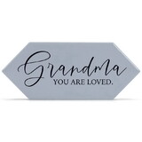 Dicksons TLPT11GY Tabletop Tile Grandma You Are Loved Grey