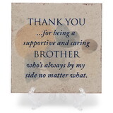 Dicksons TLQ68IV Tile Thank You For Being A Brother Ivory