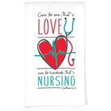 Dicksons TOWEL-118 Twl Nurse Care For One Cotn 18X22