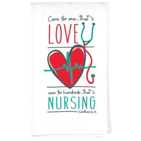 Dicksons TOWEL-118 Twl Nurse Care For One Cotn 18X22