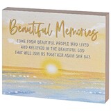 Dicksons TPLK108-105 Tabletop Plaque Beautiful Memories 10x8
