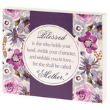 Dicksons TPLK108-55 Mother Blessed Is Tabletop Wall Plaque
