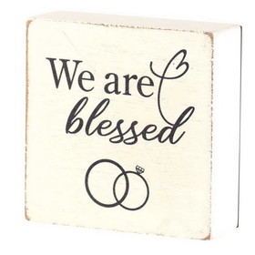 Dicksons TPLK33-192 We Are Blessed Tabletop Plaque