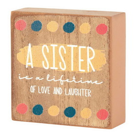 Dicksons TPLK33-209 A Sister Is A Lifetime Tabletop Plaque