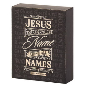 Dicksons TPLK34-265 Tabletop Plaque Names Of Jesus