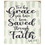 Dicksons TPLK34-282 For By Grace Ephesians 2:8 Tabletop