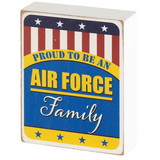 Dicksons TPLK34-316 Tabletop Plaque Air Force Family 3X4