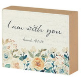 Dicksons TPLK43-330 Tabletop Plaque I Am With You 4X3
