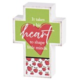 Dicksons TPLKC34-126 Tabletop Cross It Takes A Big Heart 3x4