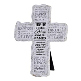 Dicksons TTCR-3010 Tabletop Cross Names Of Jesus 7H
