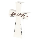 Dicksons TTCR-352 Tabletop Cross Faith Enamel-Look 7H